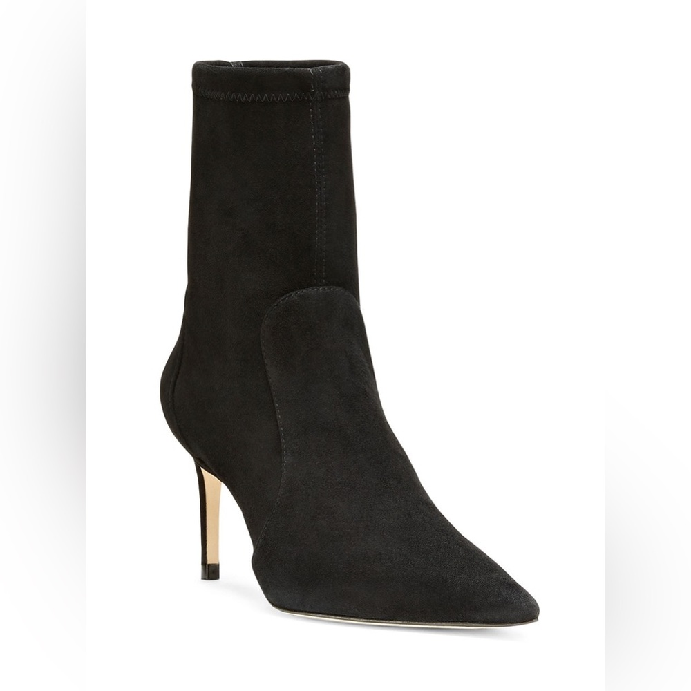 Stuart Weitzman STRETCH 85 Suede BOOTIE Never Worn! Size 12